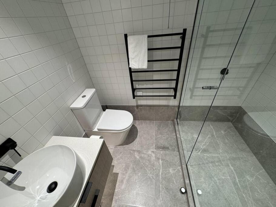 Black-Luxe Living In The Heart Of City Apartman Christchurch Kültér fotó