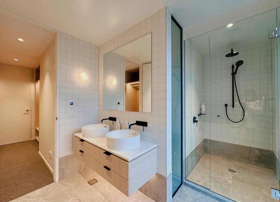 Black-Luxe Living In The Heart Of City Apartman Christchurch Kültér fotó